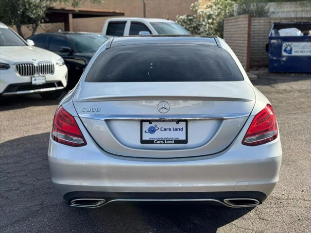 used 2018 Mercedes-Benz C-Class car, priced at $22,500