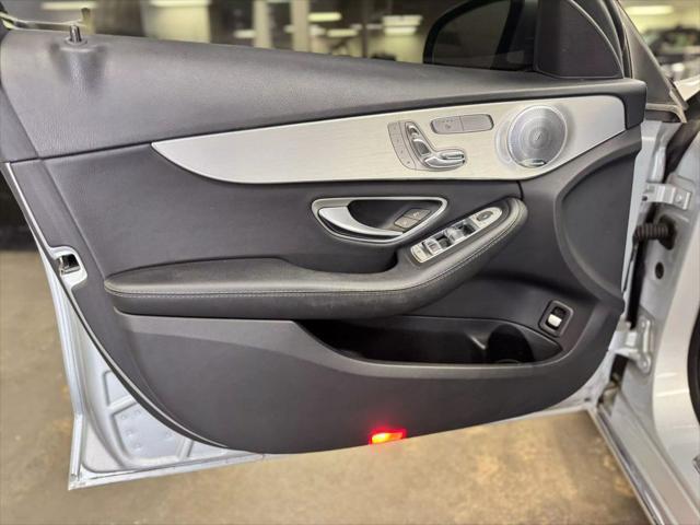 used 2018 Mercedes-Benz C-Class car, priced at $22,500