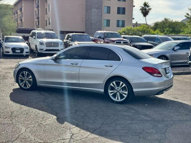 used 2018 Mercedes-Benz C-Class car, priced at $22,500