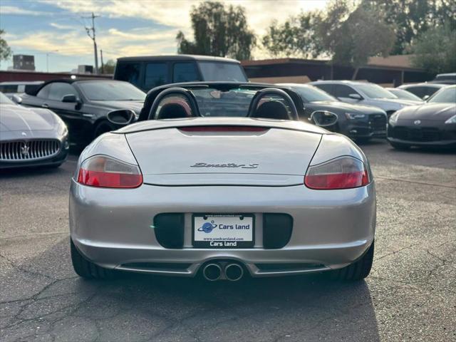 used 2004 Porsche Boxster car, priced at $18,950