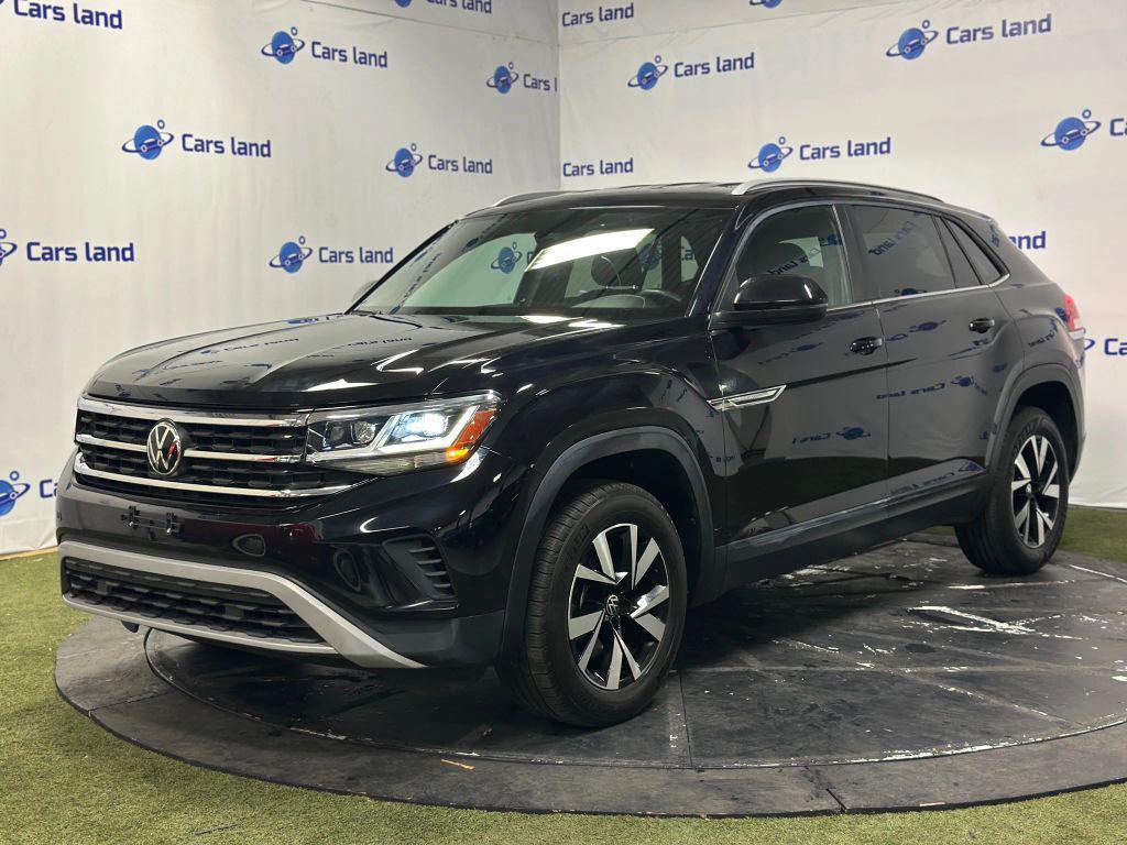 used 2022 Volkswagen Atlas Cross Sport car, priced at $23,250