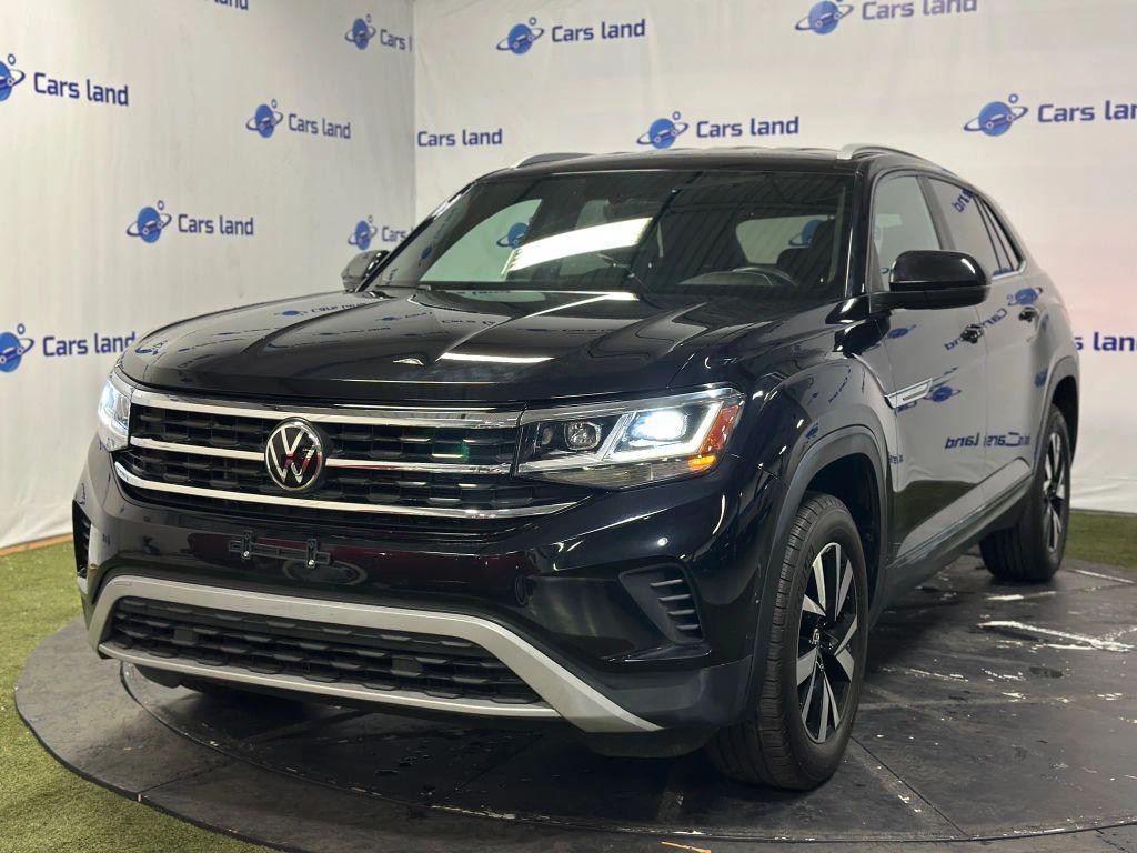 used 2022 Volkswagen Atlas Cross Sport car, priced at $23,250