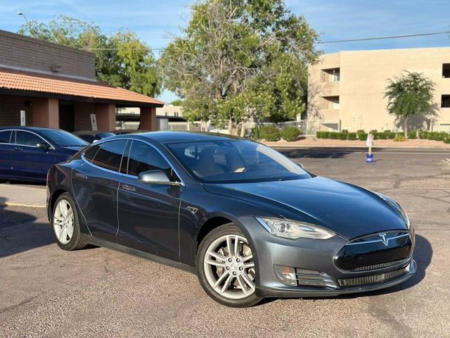 used 2014 Tesla Model S car, priced at $16,000