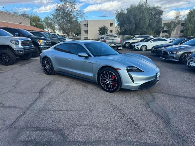 used 2021 Porsche Taycan car, priced at $66,500