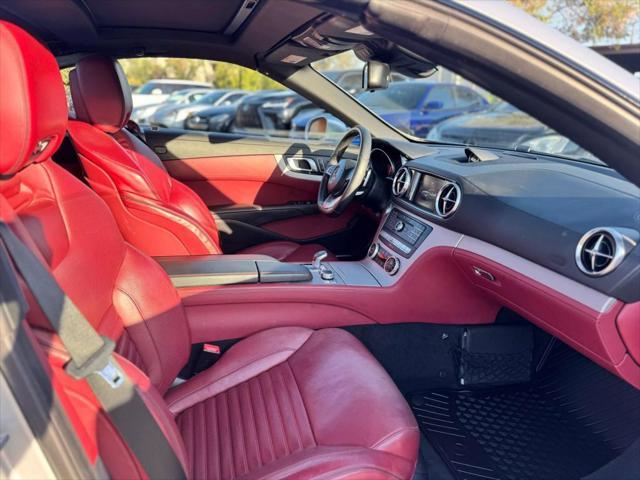 used 2017 Mercedes-Benz SL 550 car, priced at $43,500