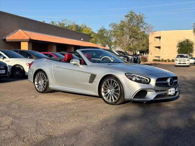 used 2017 Mercedes-Benz SL 550 car, priced at $43,500