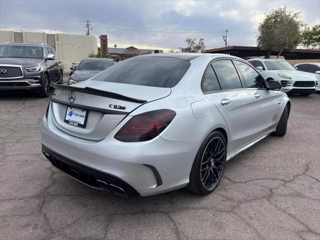 used 2020 Mercedes-Benz AMG C 63 car, priced at $59,950