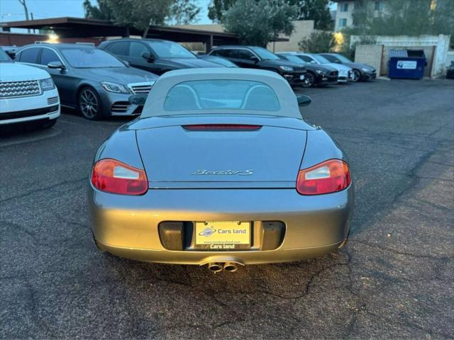 used 2002 Porsche Boxster car, priced at $21,500