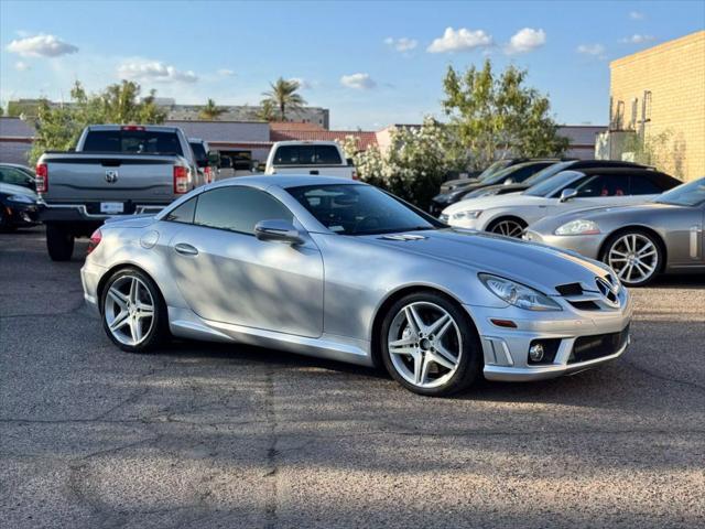 used 2009 Mercedes-Benz SLK-Class car, priced at $24,000