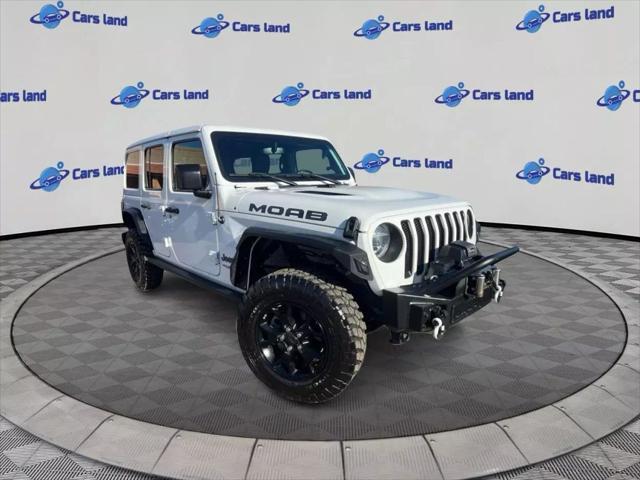 used 2018 Jeep Wrangler Unlimited car, priced at $34,750