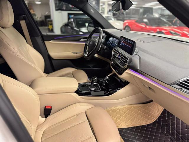 used 2022 BMW X3 car, priced at $31,500
