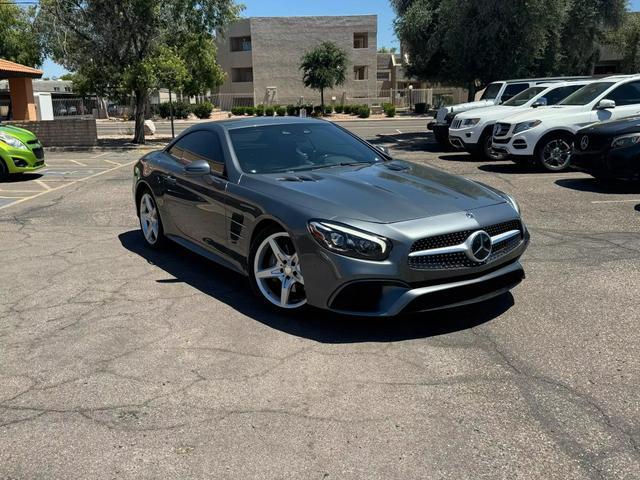 used 2019 Mercedes-Benz SL 550 car, priced at $65,000