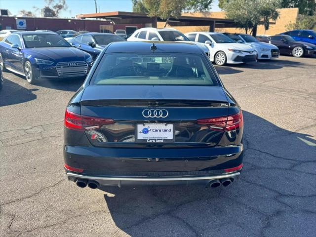 used 2018 Audi S4 car, priced at $27,850