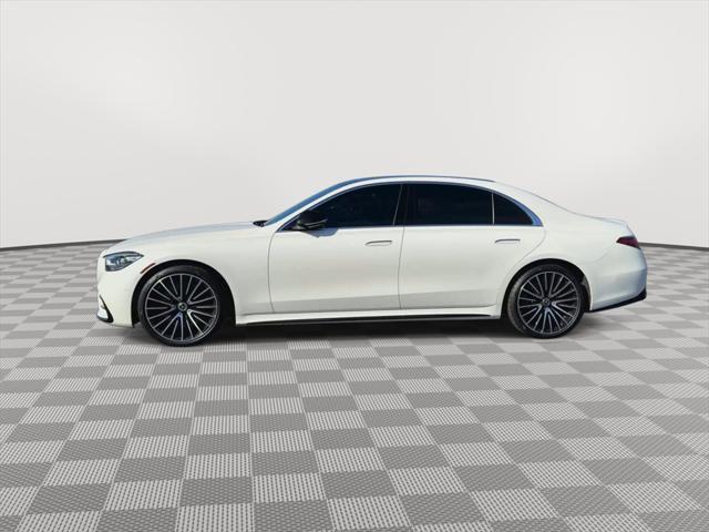 used 2022 Mercedes-Benz S-Class car, priced at $87,500