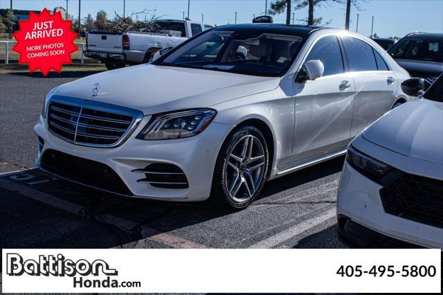 used 2020 Mercedes-Benz S-Class car, priced at $57,000