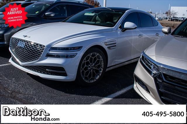 used 2021 Genesis G80 car, priced at $30,000