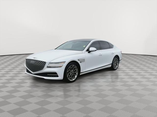 used 2021 Genesis G80 car, priced at $30,000