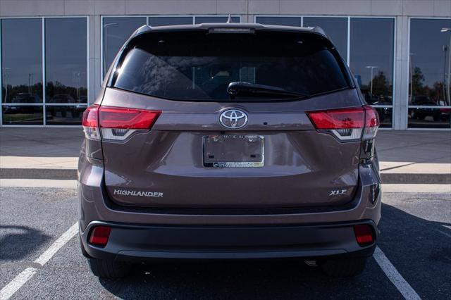 used 2019 Toyota Highlander car, priced at $27,000