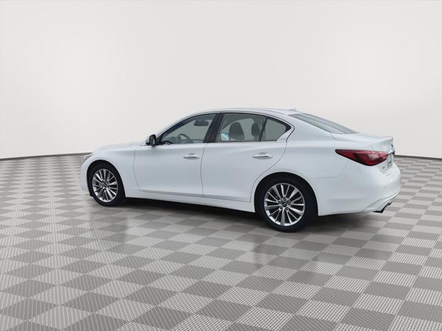 used 2021 INFINITI Q50 car, priced at $25,700