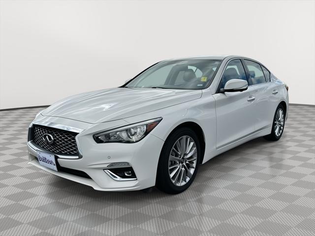 used 2021 INFINITI Q50 car, priced at $25,700