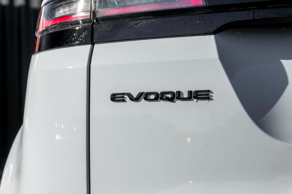 new 2025 Land Rover Range Rover Evoque car, priced at $58,720