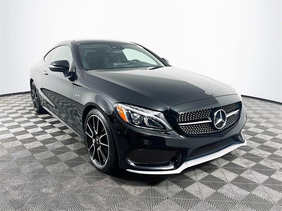 used 2018 Mercedes-Benz AMG C 43 car, priced at $33,200