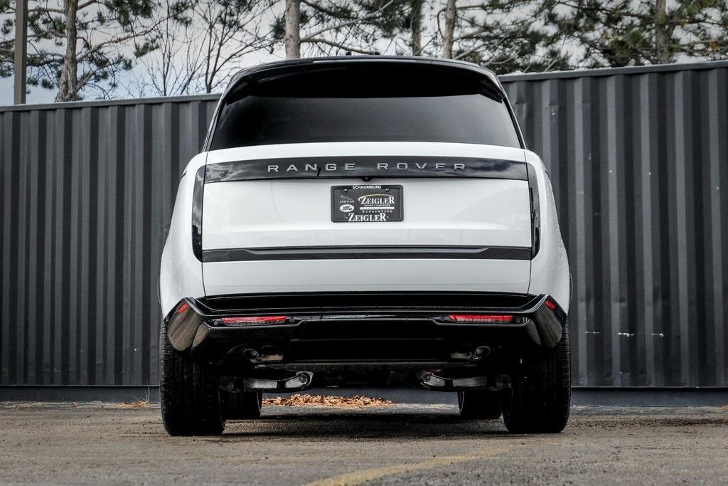 new 2025 Land Rover Range Rover car, priced at $150,415