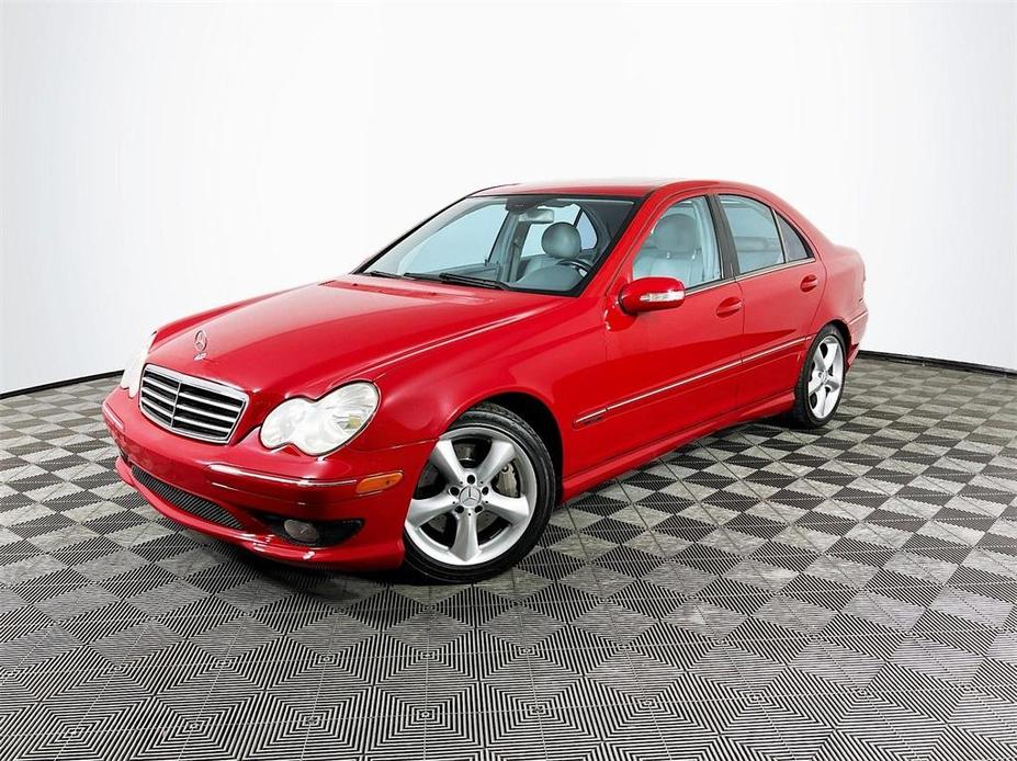 used 2005 Mercedes-Benz C-Class car, priced at $6,000