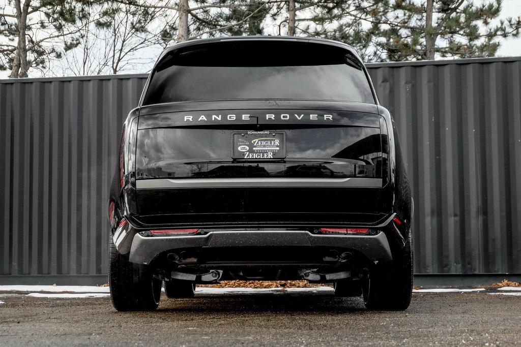 new 2025 Land Rover Range Rover car, priced at $153,360