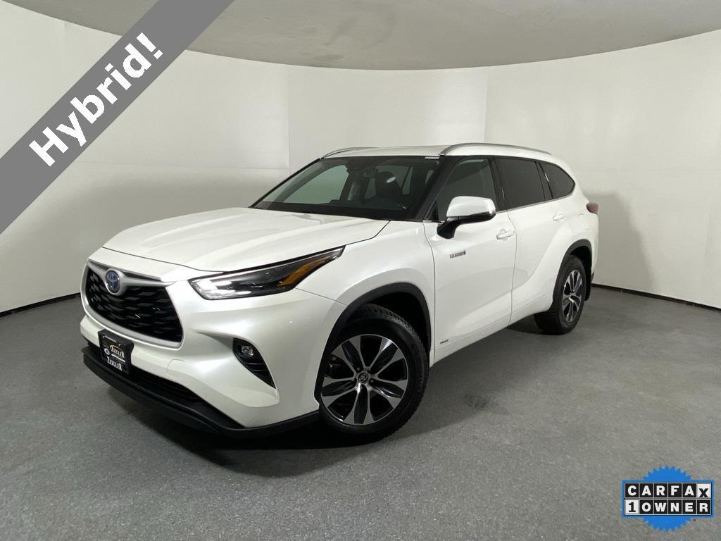 used 2021 Toyota Highlander Hybrid car, priced at $36,297