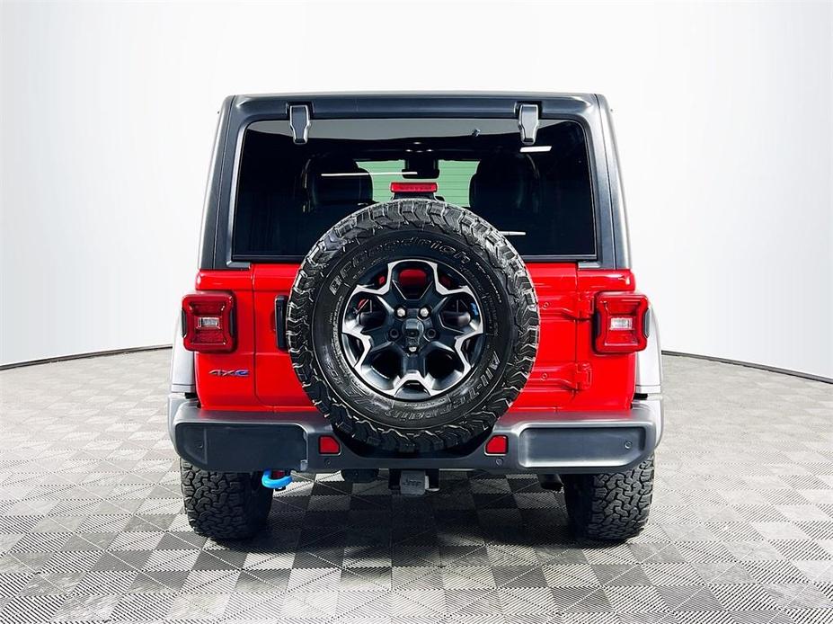 used 2021 Jeep Wrangler Unlimited 4xe car, priced at $35,746