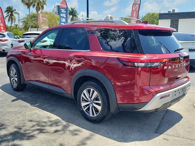 used 2022 Nissan Pathfinder car, priced at $27,990