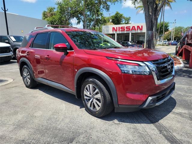 used 2022 Nissan Pathfinder car, priced at $27,990