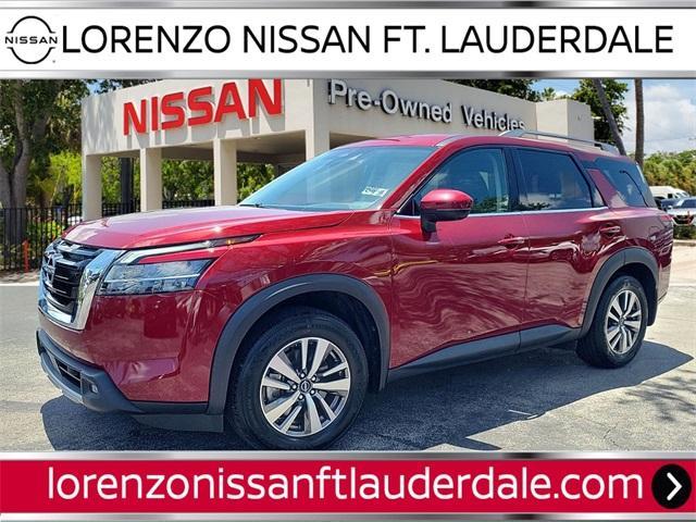 used 2022 Nissan Pathfinder car, priced at $26,990