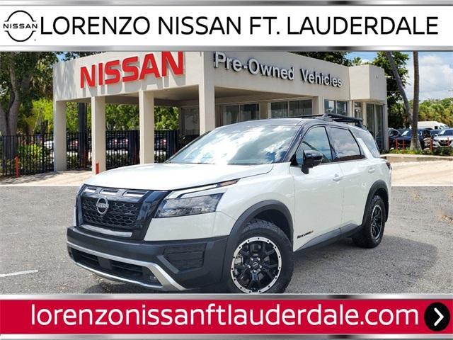 used 2023 Nissan Pathfinder car, priced at $34,990