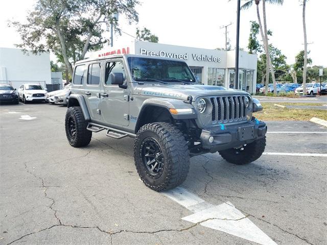 used 2021 Jeep Wrangler Unlimited 4xe car, priced at $36,990