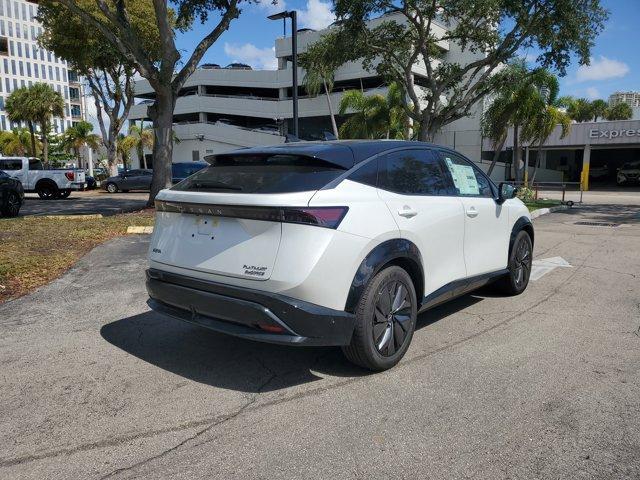 new 2025 Nissan ARIYA car, priced at $44,770