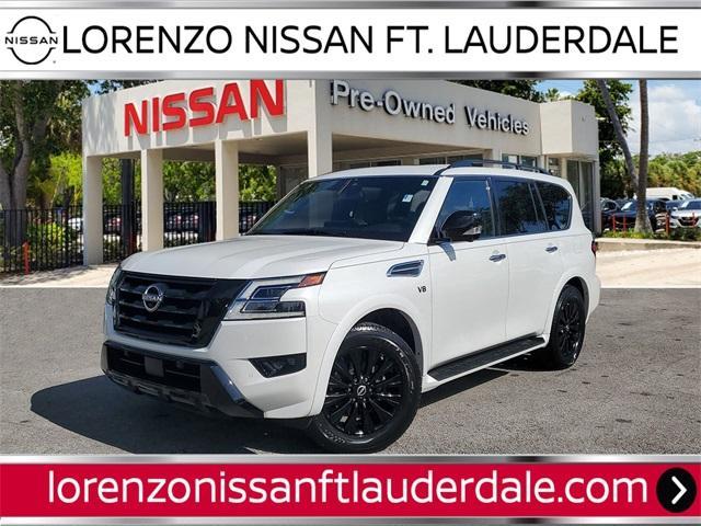 used 2022 Nissan Armada car, priced at $34,990