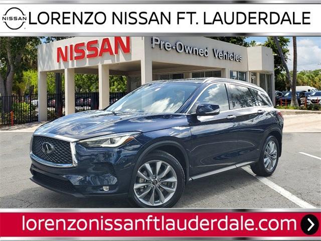 used 2022 INFINITI QX50 car, priced at $25,990