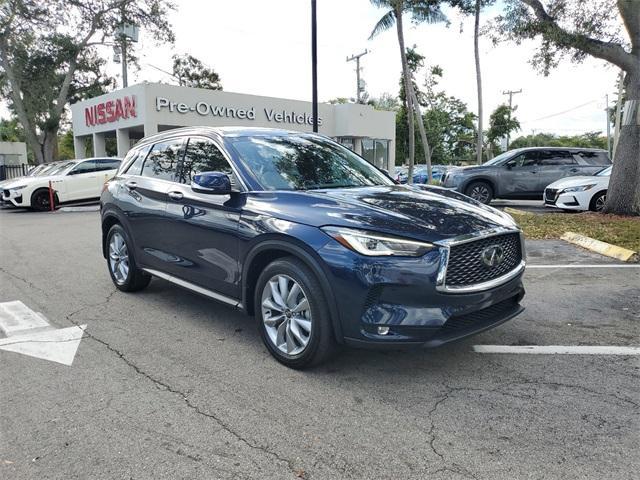 used 2022 INFINITI QX50 car, priced at $25,990