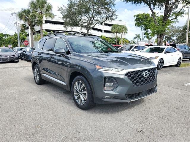 used 2019 Hyundai Santa Fe car, priced at $13,990