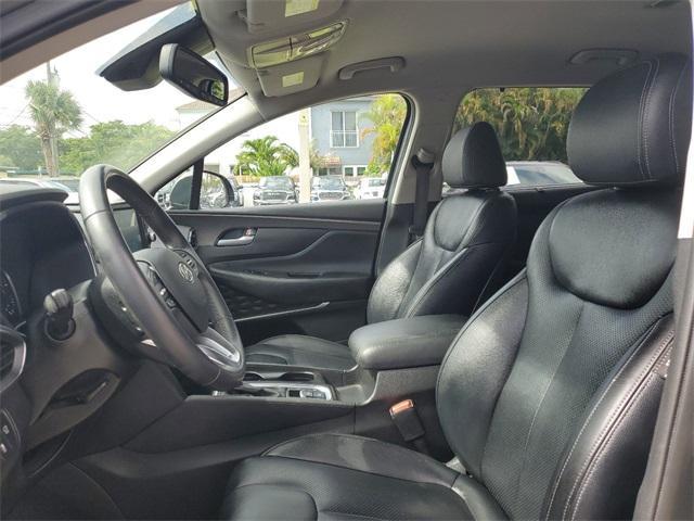 used 2019 Hyundai Santa Fe car, priced at $13,990