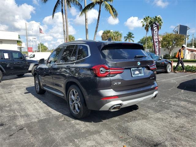 used 2022 BMW X3 car, priced at $29,998