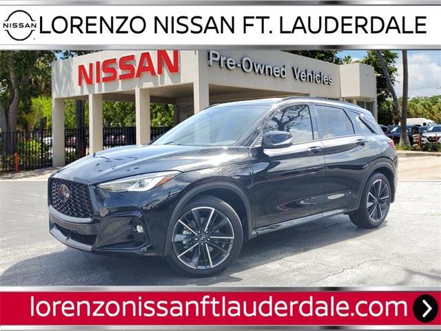 used 2023 INFINITI QX50 car, priced at $36,880