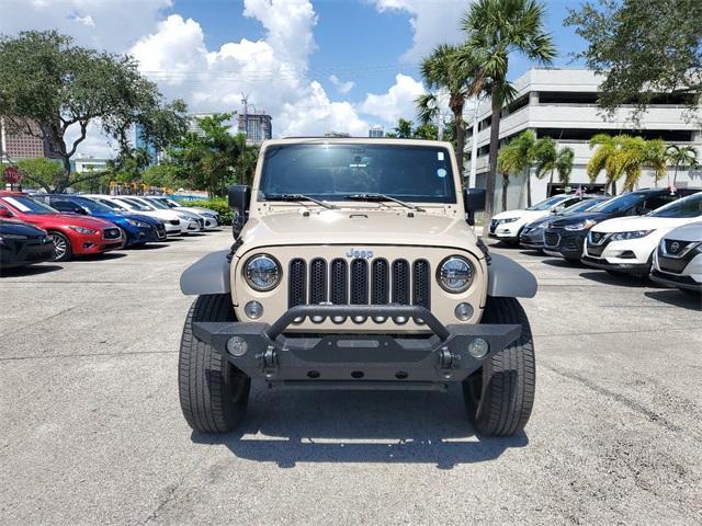 used 2016 Jeep Wrangler Unlimited car, priced at $18,880