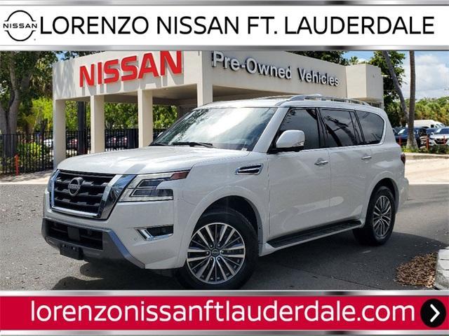 used 2024 Nissan Armada car, priced at $41,990