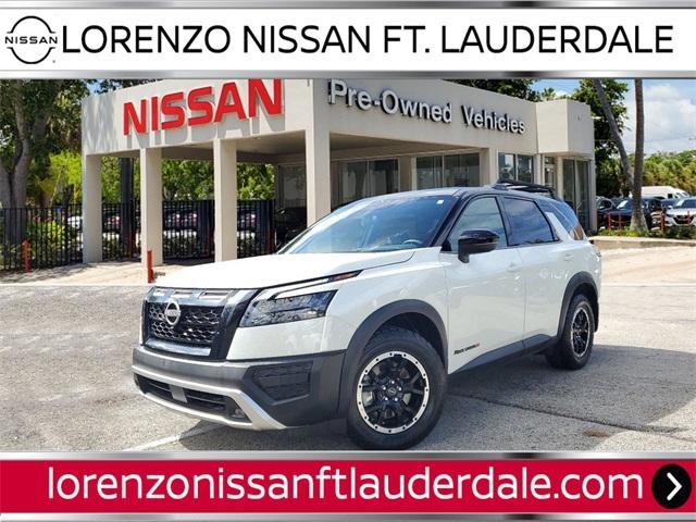 used 2023 Nissan Pathfinder car, priced at $34,990