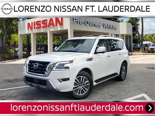 used 2024 Nissan Armada car, priced at $41,990