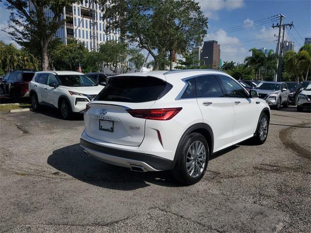 used 2024 INFINITI QX50 car, priced at $33,990