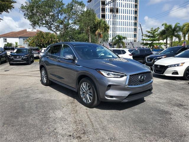 used 2024 INFINITI QX50 car, priced at $29,880